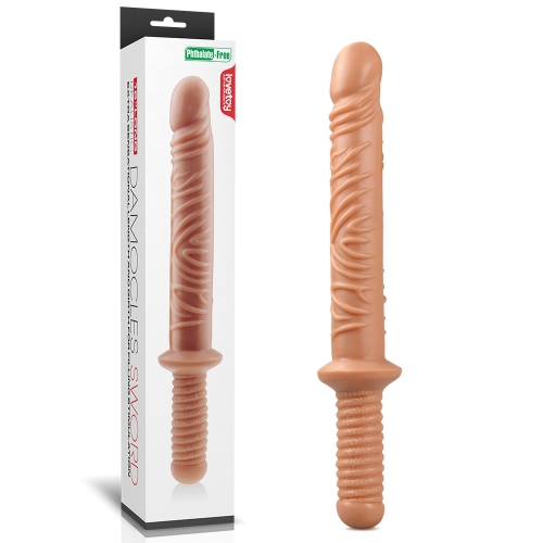 King Size realistični dildo sa drškom LVTOY00042